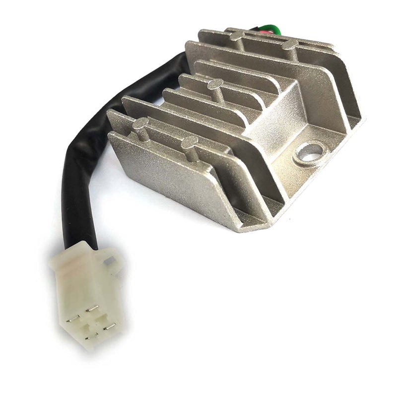 FainWan 4 Wires 4 Pins 12V Full Wave Rectifier Voltage Regulator Universal Compatible with Motorcycle Pit Dirt Bike Quad CG125 150 200 250CC Motorbikes ATVs Mopeds Buggy - Image 3